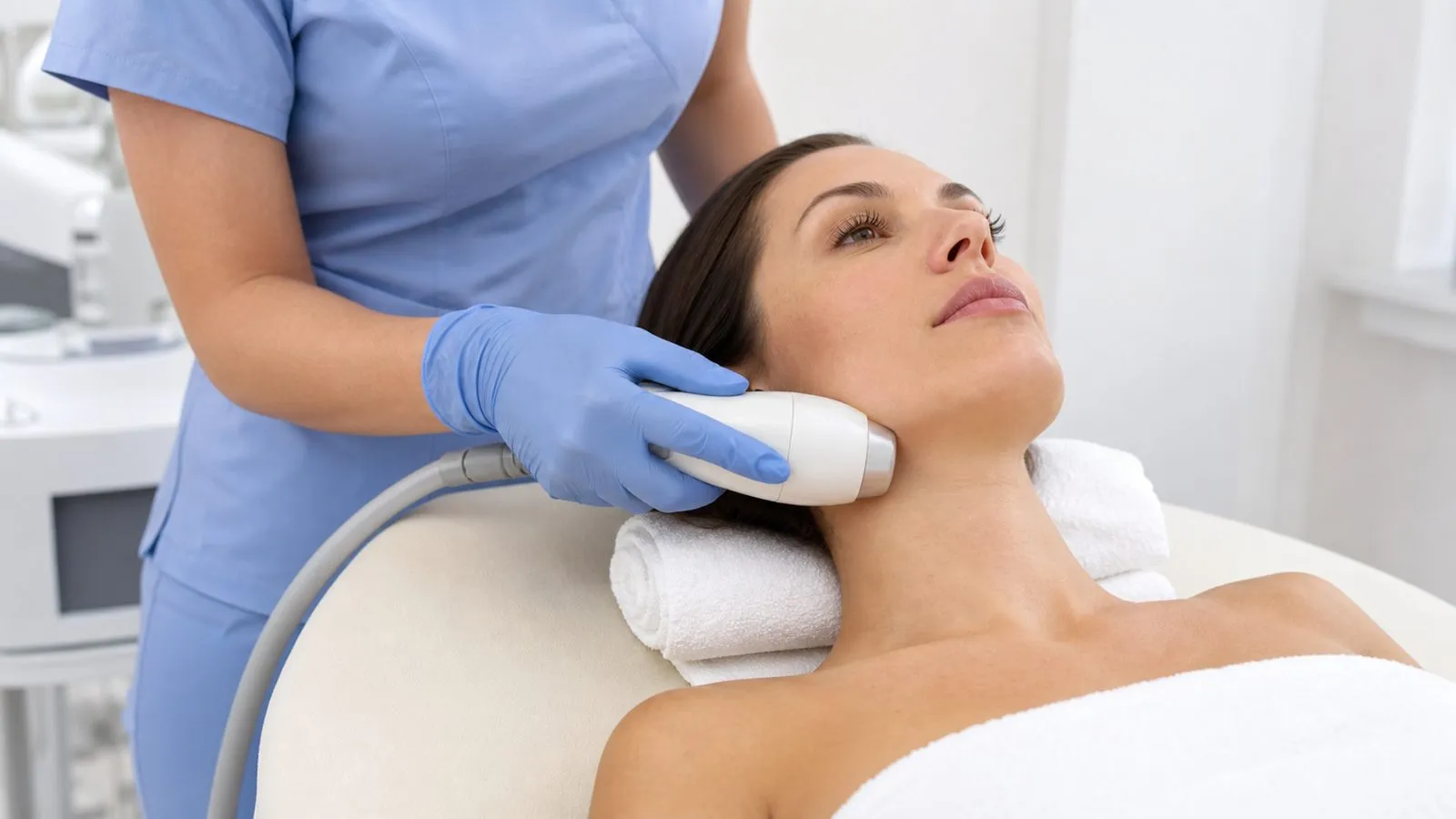 Treatment in a Lilly Beauty studio